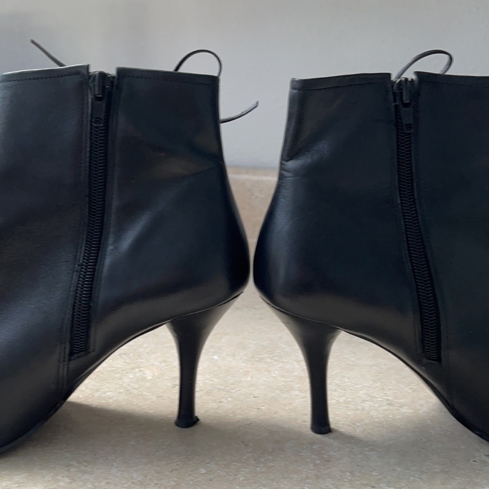 Ann Marino Pointed Lace Booties - Picture 9 of 9